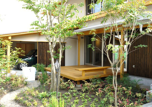 庭・テラス・ウッドデッキの施工例